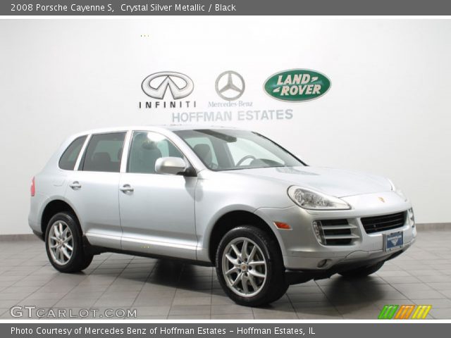 2008 Porsche Cayenne S in Crystal Silver Metallic