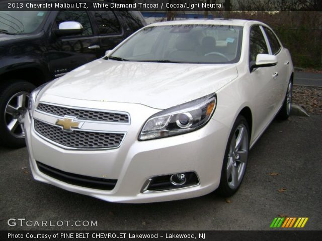 2013 Chevrolet Malibu LTZ in White Diamond Tricoat