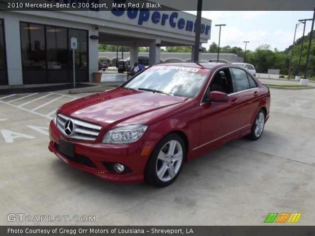 2010 Mercedes-Benz C 300 Sport in Mars Red