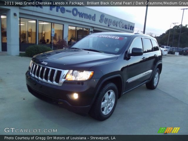 2011 Jeep Grand Cherokee Laredo X Package in Brilliant Black Crystal Pearl