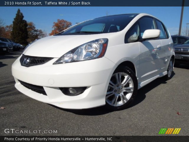 2010 Honda Fit Sport in Taffeta White