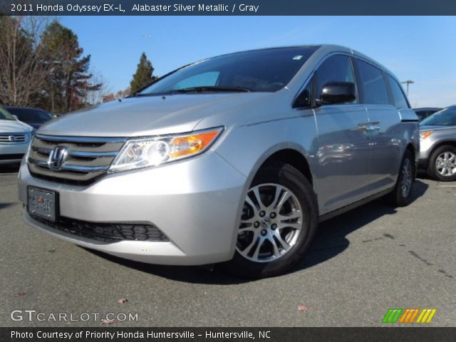2011 Honda Odyssey EX-L in Alabaster Silver Metallic
