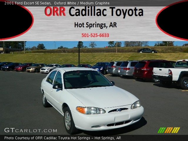 2001 Ford Escort SE Sedan in Oxford White