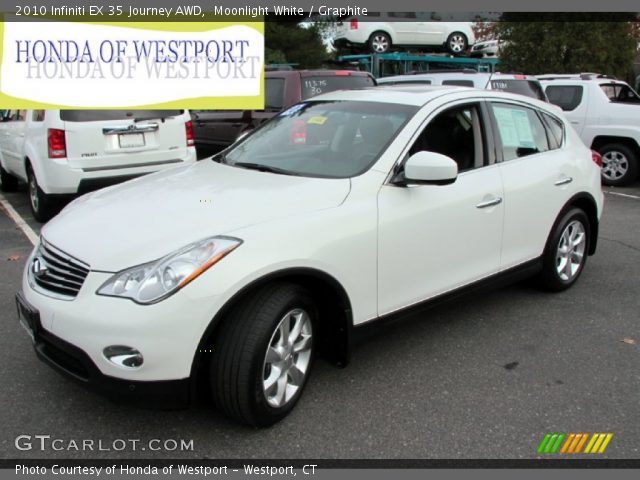2010 Infiniti EX 35 Journey AWD in Moonlight White
