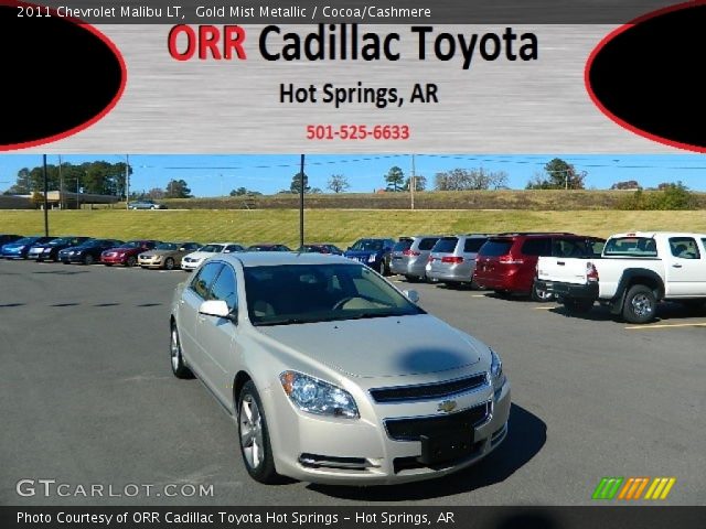 2011 Chevrolet Malibu LT in Gold Mist Metallic