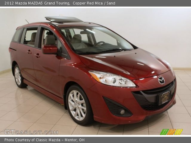 2012 Mazda MAZDA5 Grand Touring in Copper Red Mica