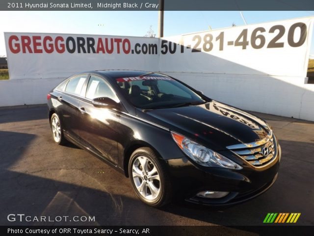 2011 Hyundai Sonata Limited in Midnight Black