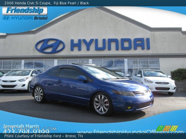 2006 Honda Civic Si Coupe in Fiji Blue Pearl