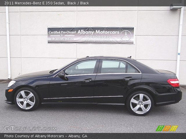 2011 Mercedes-Benz E 350 Sedan in Black