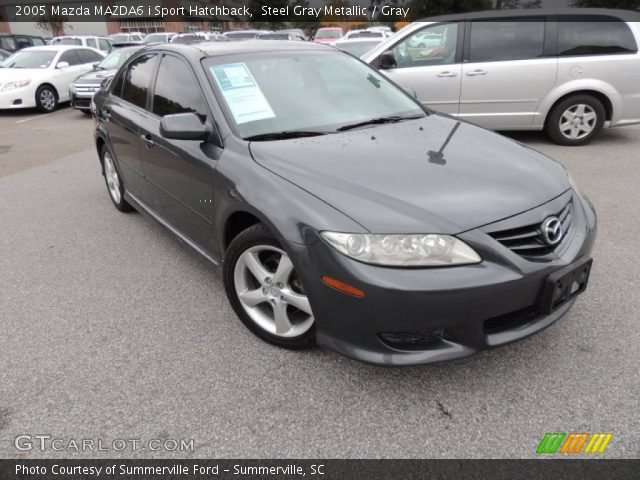 2005 Mazda MAZDA6 i Sport Hatchback in Steel Gray Metallic