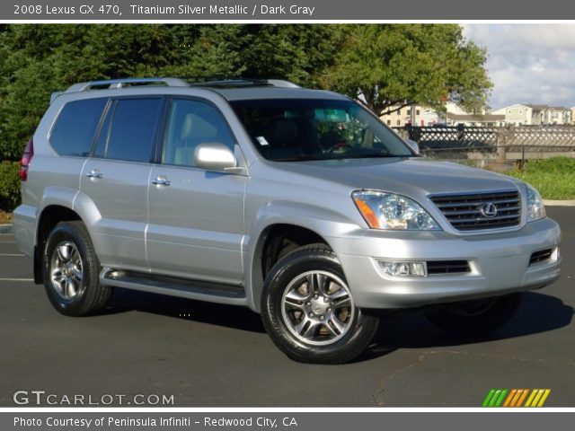 2008 Lexus GX 470 in Titanium Silver Metallic