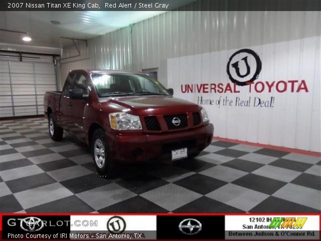 2007 Nissan Titan XE King Cab in Red Alert