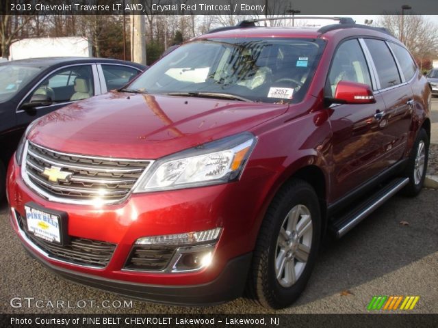 2013 Chevrolet Traverse LT AWD in Crystal Red Tintcoat