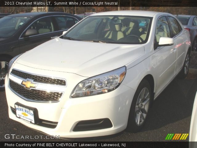 2013 Chevrolet Malibu LT in Summit White
