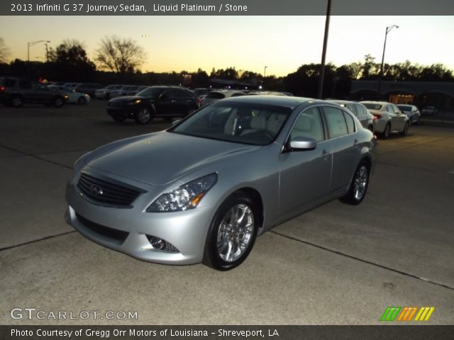 2013 Infiniti G 37 Journey Sedan in Liquid Platinum
