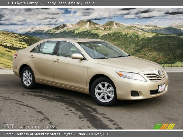 2011 Toyota Camry LE in Sandy Beach Metallic
