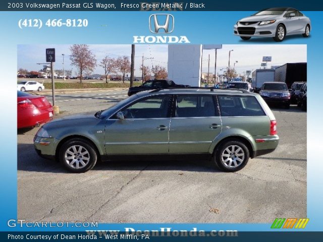 2003 Volkswagen Passat GLS Wagon in Fresco Green Metallic
