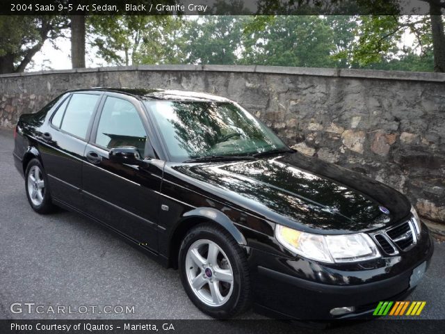 2004 Saab 9-5 Arc Sedan in Black