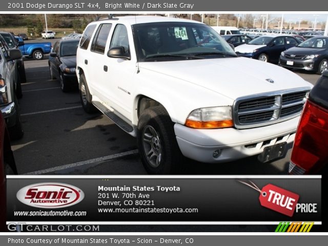 2001 Dodge Durango SLT 4x4 in Bright White