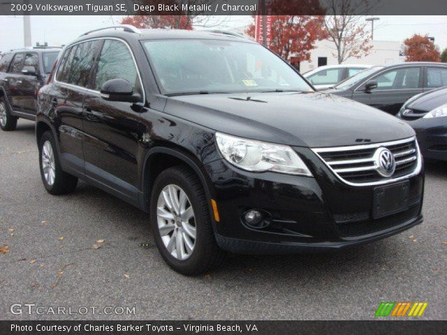 2009 Volkswagen Tiguan SE in Deep Black Metallic