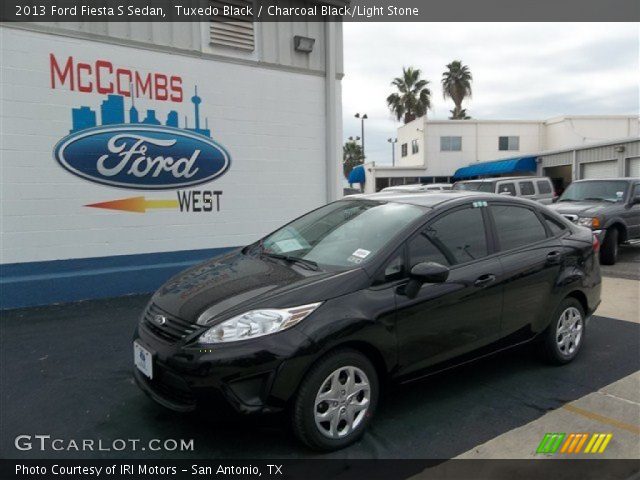 2013 Ford Fiesta S Sedan in Tuxedo Black