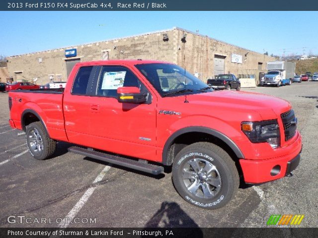 2013 Ford F150 FX4 SuperCab 4x4 in Race Red