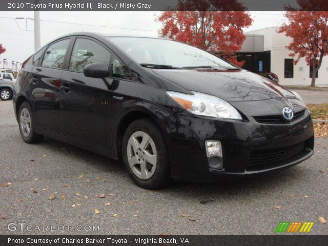 2010 Toyota Prius Hybrid III in Black