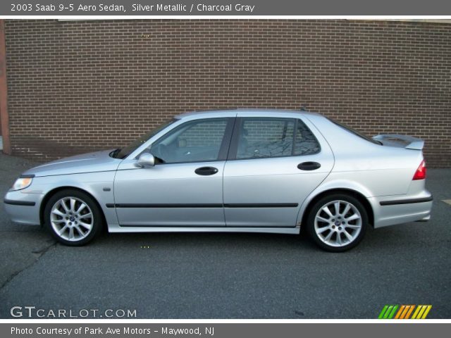 2003 Saab 9-5 Aero Sedan in Silver Metallic
