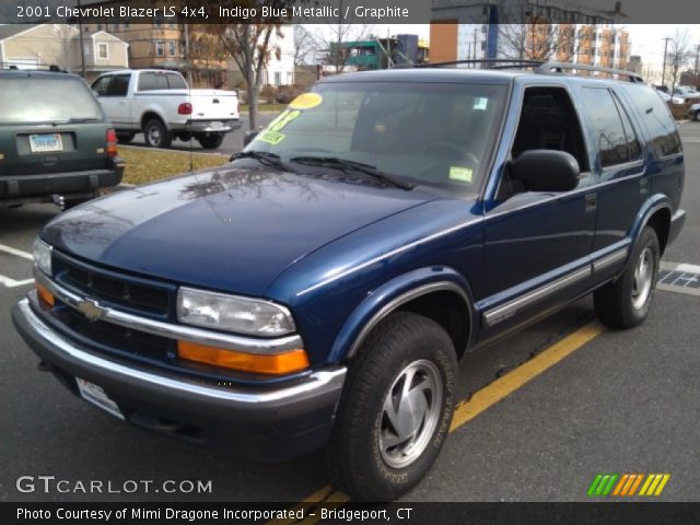 2001 Chevrolet Blazer LS 4x4 in Indigo Blue Metallic