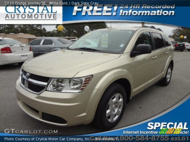 2010 Dodge Journey SE in White Gold