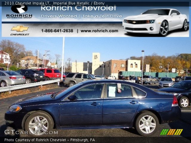 2010 Chevrolet Impala LT in Imperial Blue Metallic