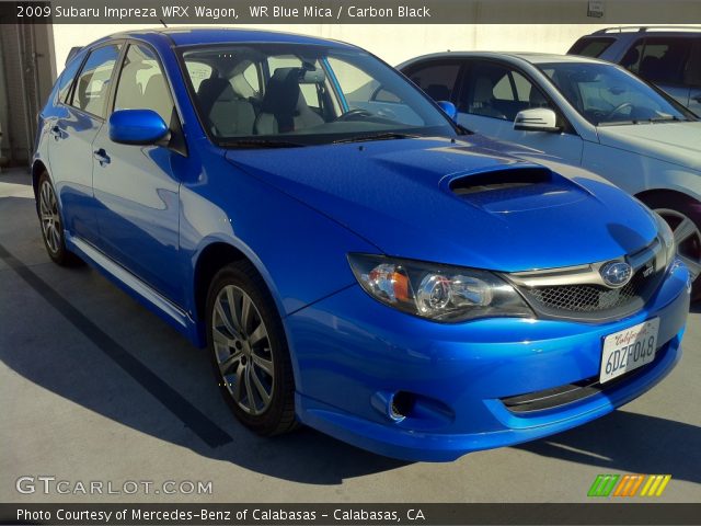 2009 Subaru Impreza WRX Wagon in WR Blue Mica