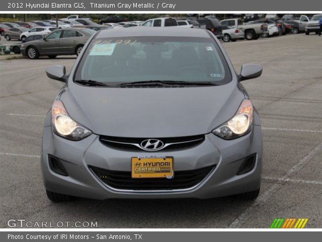 2012 Hyundai Elantra GLS in Titanium Gray Metallic