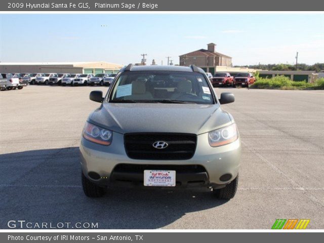 2009 Hyundai Santa Fe GLS in Platinum Sage