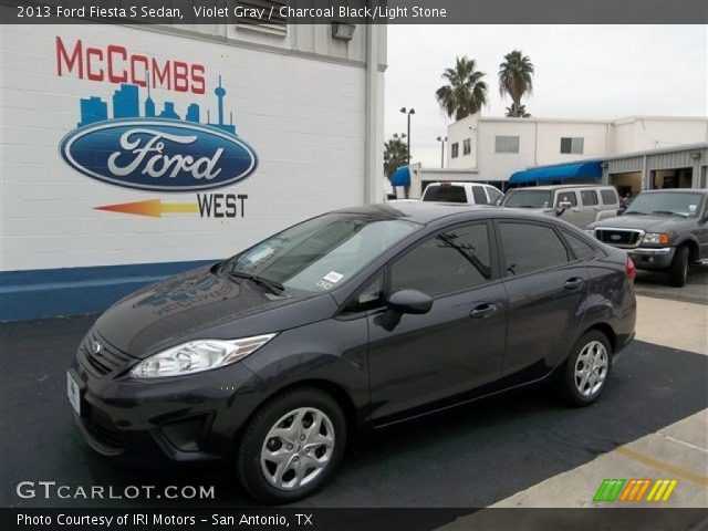 2013 Ford Fiesta S Sedan in Violet Gray