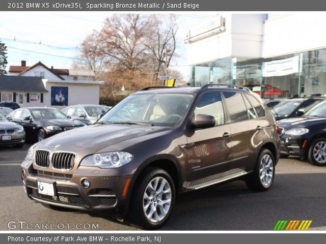 2012 BMW X5 xDrive35i in Sparkling Bronze Metallic