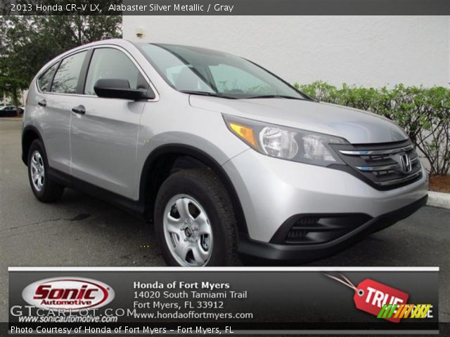 2013 Honda CR-V LX in Alabaster Silver Metallic