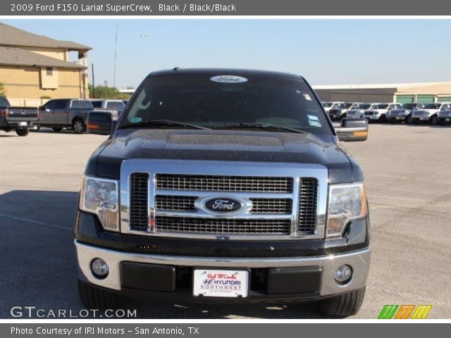 2009 Ford F150 Lariat SuperCrew in Black