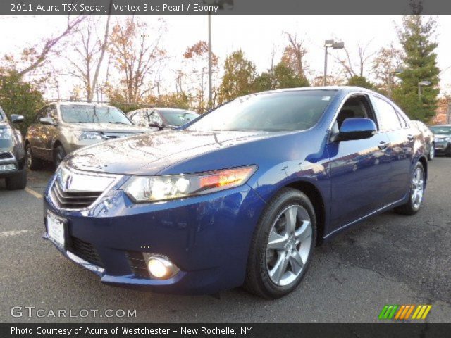 2011 Acura TSX Sedan in Vortex Blue Pearl