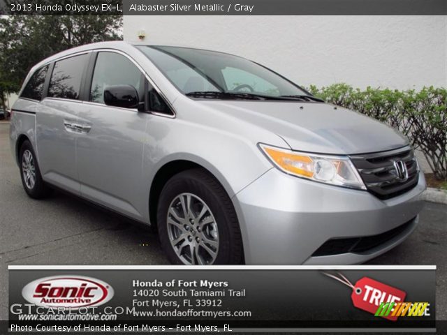 2013 Honda Odyssey EX-L in Alabaster Silver Metallic
