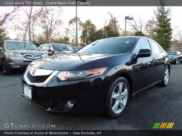 2010 Acura TSX Sedan in Crystal Black Pearl