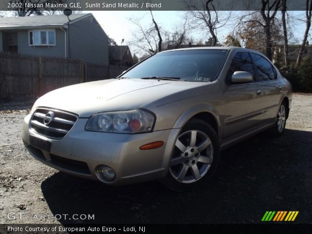 2002 Nissan Maxima GLE in Sunlit Sand Metallic