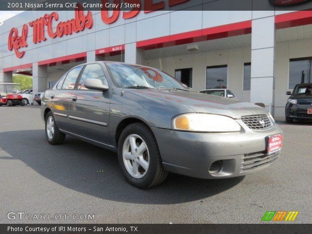 2001 Nissan Sentra GXE in Granite Gray
