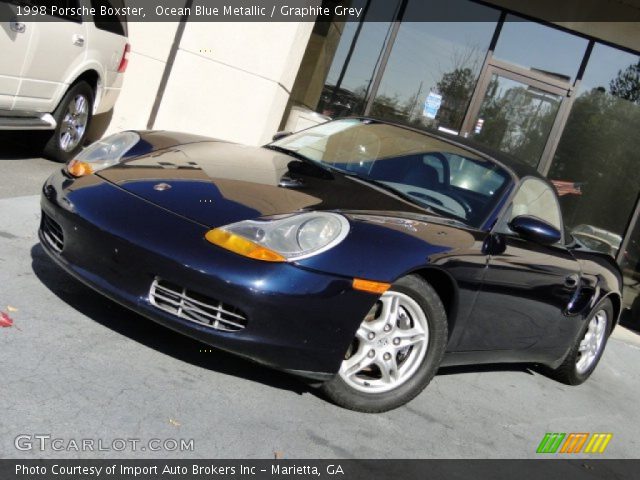 1998 Porsche Boxster  in Ocean Blue Metallic