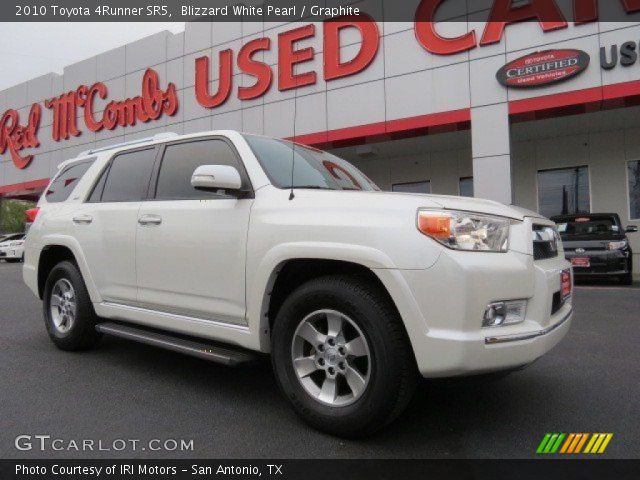 2010 Toyota 4Runner SR5 in Blizzard White Pearl