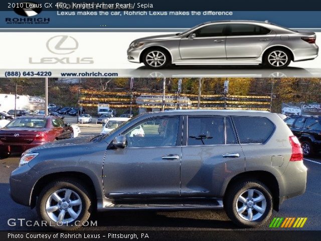 2010 Lexus GX 460 in Knights Armor Pearl