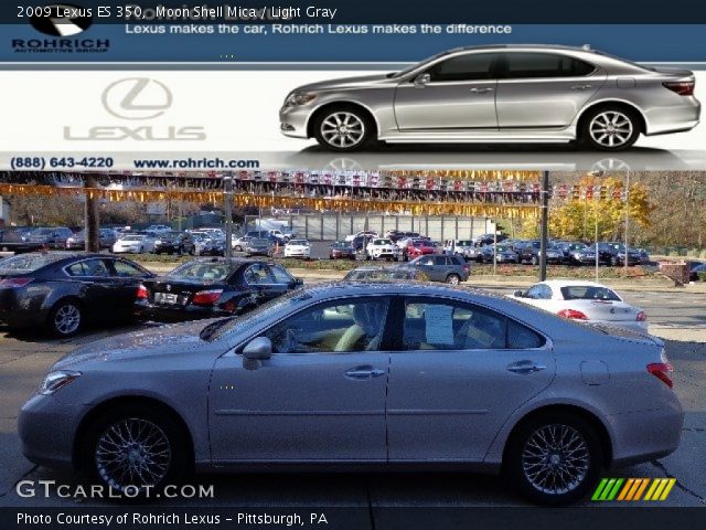 2009 Lexus ES 350 in Moon Shell Mica