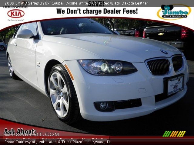 2009 BMW 3 Series 328xi Coupe in Alpine White
