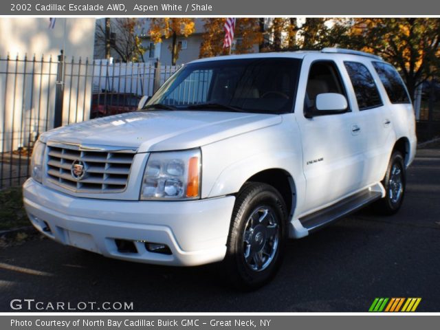 2002 Cadillac Escalade AWD in Aspen White