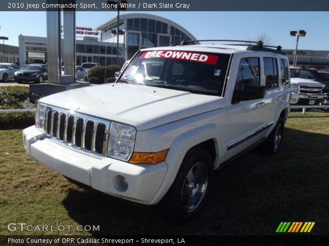 2010 Jeep Commander Sport in Stone White